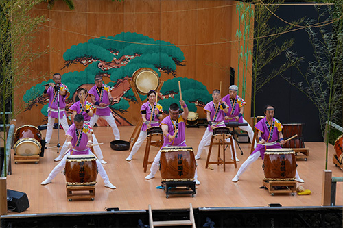 奉納舞台「伊東囃子保存会」
